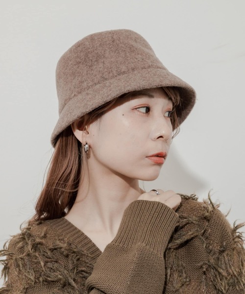 Princess Polly hat brown バケットハット 茶色 117 Princess Polly hat brown バケットハット 茶色 117 - メルカリ