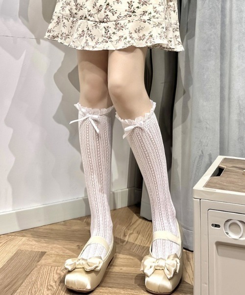 靴下 アソートリボンレースソックス レディース : ZOZOTOWN Yahoo!店