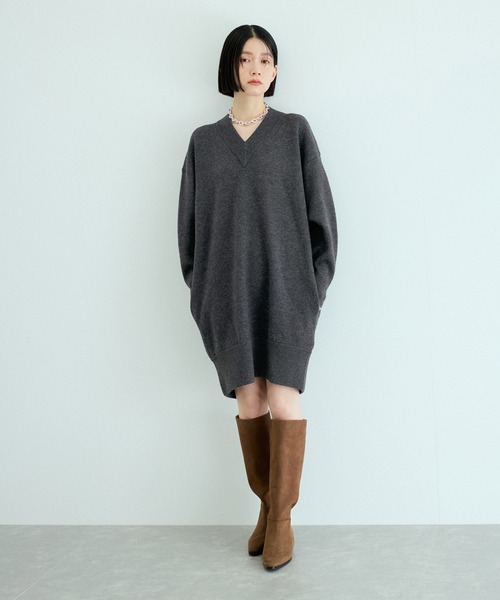 ADAM ET ROPE'（アダムエロペ） ニット セーター フォルムニット