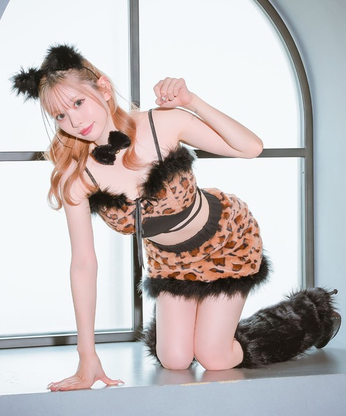 Tika（ティカ） コスプレ コスプレ セクシー ネコ アニマル もこもこ