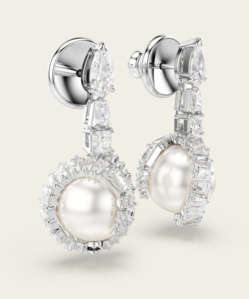 【美品】Swarovski クリスタルドロップ　ピアス　クリア Amazon | スワロフスキー SWAROVSKI ピアス Gabriella ドロップ