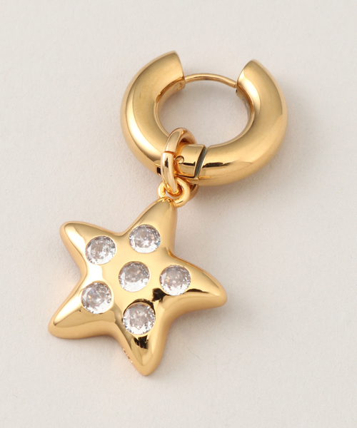 ピアス 「TIMELESS PEARLY/タイムレスパーリー」Gold donought and s