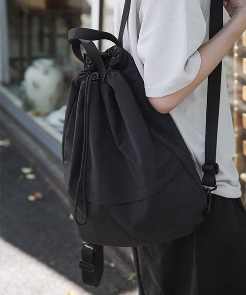 【タグ付き✨】トッカ　2way トート　リュック　ナイロン　バッグ　バック 04842207-bk_baa667cd-2e92-46f7