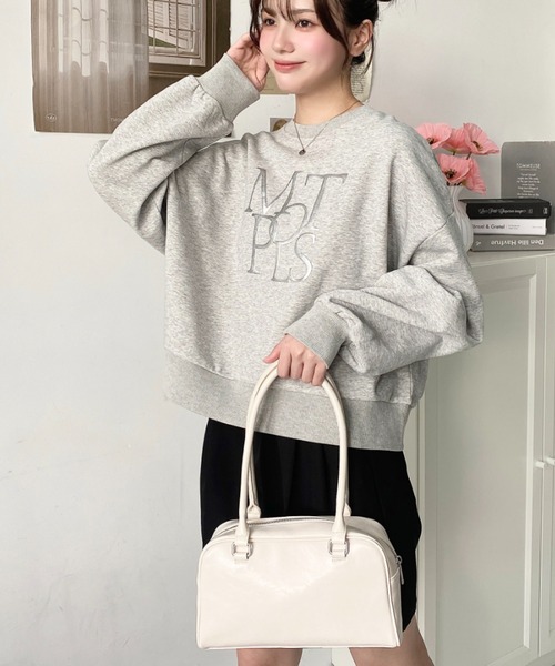 「本革/380g」ロングハンドルボストンバッグ レディース　美品 本革/380g》ロングハンドルボストンバッグ（ボストンバッグ）｜ear