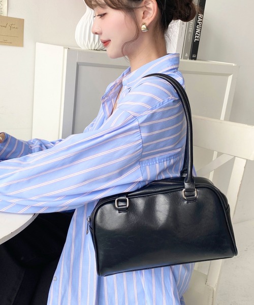 LUMEN★VOYAGE BOSTON BAG★簡潔な美の絶頂★人気早期完売 moment+ ボストンバッグ ロングハンドルボストンバッグ