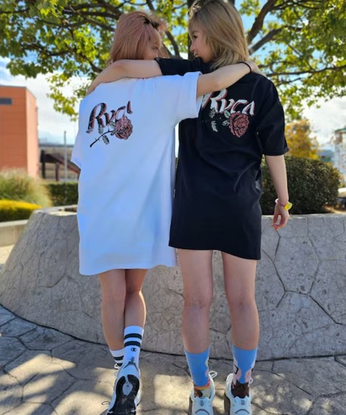 RVCA（ルーカ） ワンピース 半袖 Tシャツワンピース BF043-P36