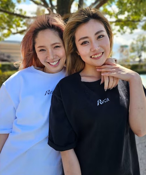 RVCA（ルーカ） ワンピース 半袖 Tシャツワンピース BF043-P36