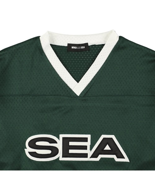 WIND AND SEA（ウィンダンシー） tシャツ Satin Patch Game Shirt