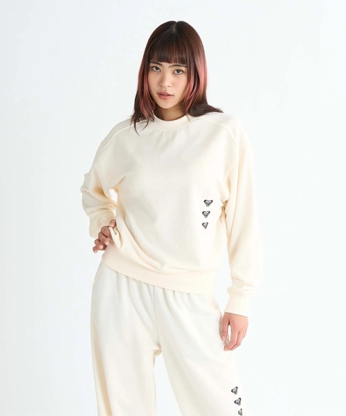トレーナー スウェット TRIPLE CHAKRA PO/ロキシーオーバーサイズスウェットトレーナー レディース