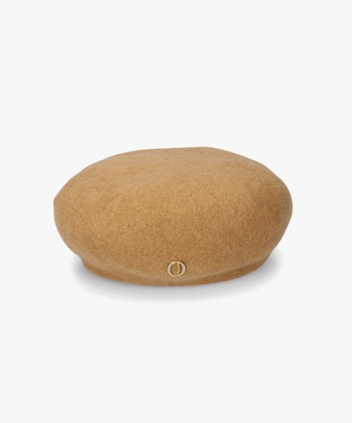 「Chapeau d' O」 ベレー帽 M/57.5cm ベージュ レディース_画像6