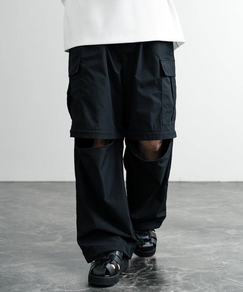 Rocky リップストップ カーゴパンツ Rocky Monroe カーゴパンツ リップストップコンバーチブルワイド