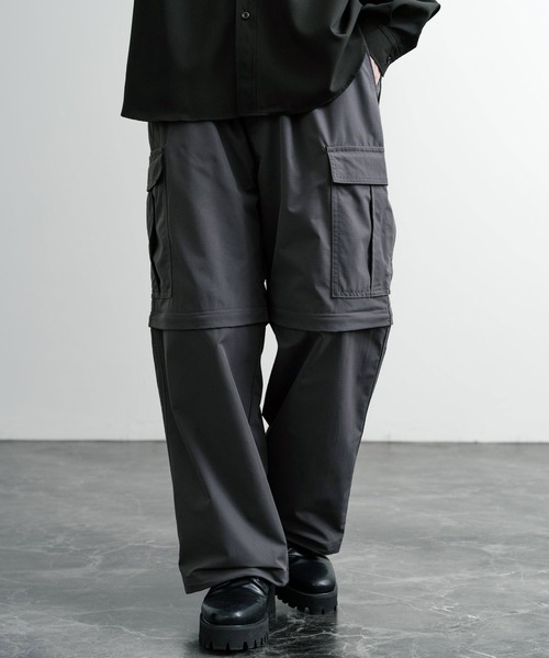 Rocky Monroe カーゴパンツ リップストップコンバーチブルワイド