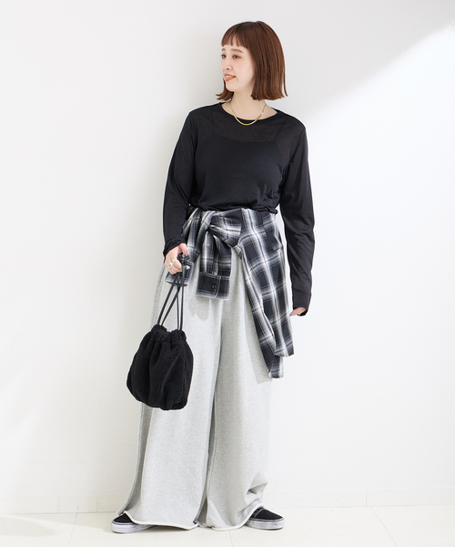B.C STOCK tシャツ 「追加5」シアークルーネックロンTEE