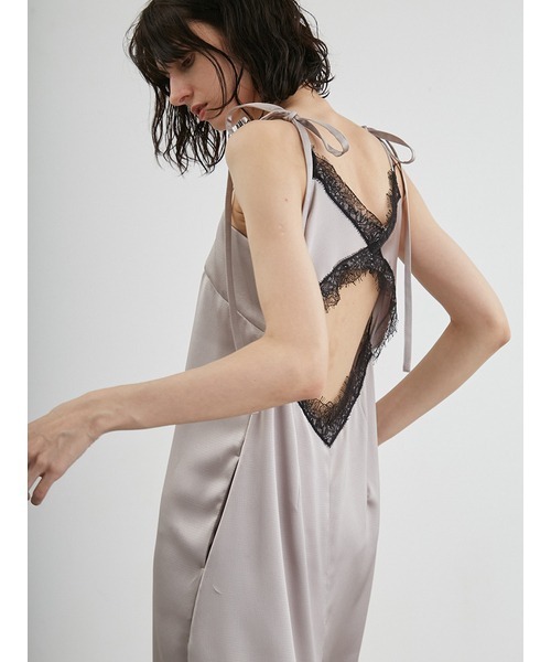 styling/（スタイリング） ワンピース バックレースキャミワンピース
