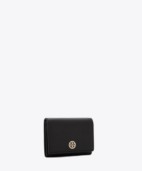 日本限定■ToryBurch■ロビンソン ペブルド カードケース Robinson Pebbled Top-Zip Card Case: Women's Designer Card
