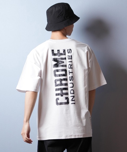 CHROME（クローム） tシャツ オーバーサイズ/バックプリントTシャツ