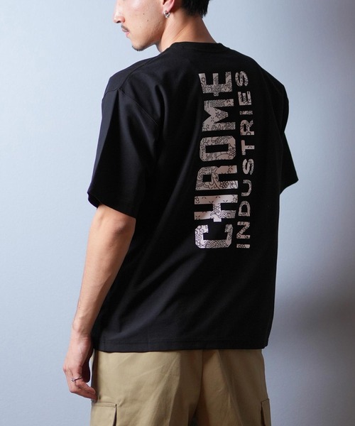 CHROME（クローム） tシャツ オーバーサイズ/バックプリントTシャツ