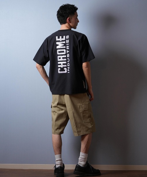 CHROME（クローム） tシャツ オーバーサイズ/バックプリントTシャツ