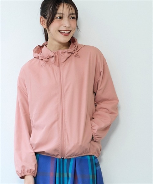 ニッセン（nissen） ブルゾン アウター 軽tetポケッタブルブルゾン（UV