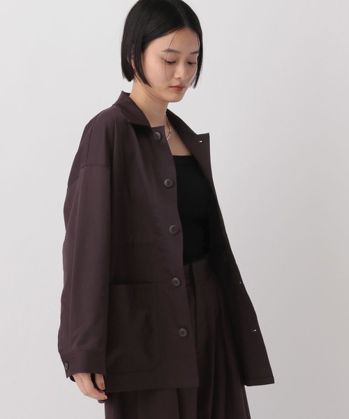A part by（アパートバイ） ミリタリージャケット モッズコート リネン