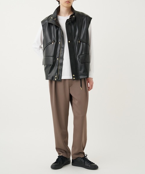 CULLNI（クルニ） ブルゾン アウター 別注 Faux Leather Blouson