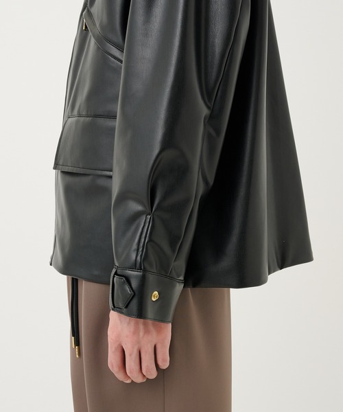 CULLNI（クルニ） ブルゾン アウター 別注 Faux Leather Blouson