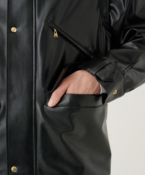 CULLNI（クルニ） ブルゾン アウター 別注 Faux Leather Blouson