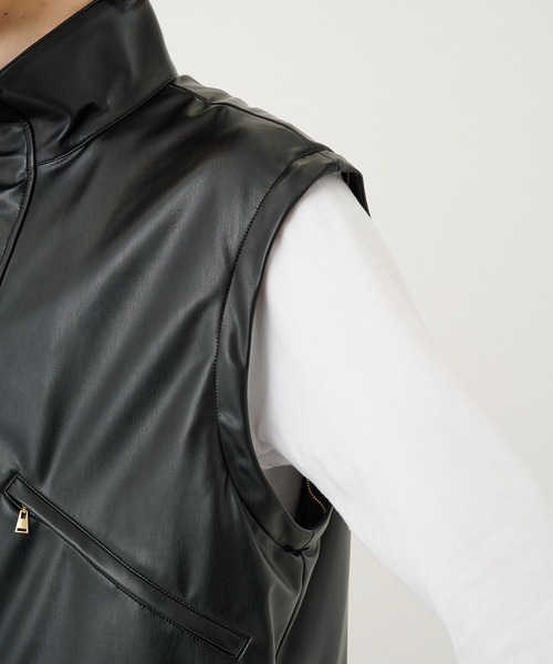 CULLNI（クルニ） ブルゾン アウター 別注 Faux Leather Blouson