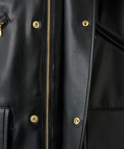 CULLNI（クルニ） ブルゾン アウター 別注 Faux Leather Blouson