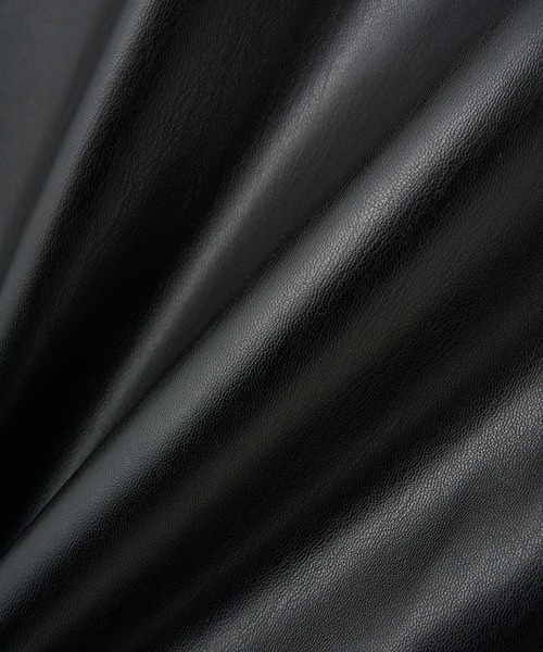 ブルゾン アウター 別注 Faux Leather Blouson メンズの画像