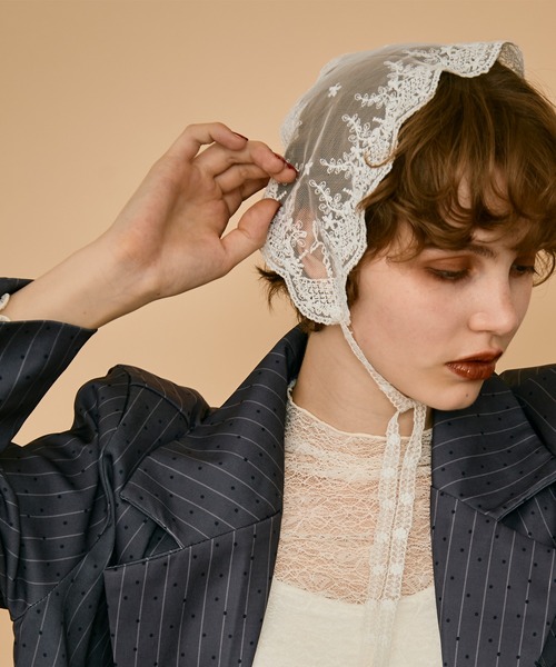 uyu. Lace Fabric Babushka / レースバブーシュカ : ZOZOTOWN Yahoo!店