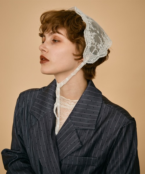 uyu. Lace Fabric Babushka / レースバブーシュカ : ZOZOTOWN Yahoo!店