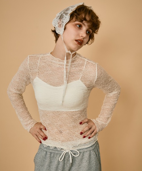 uyu. レースバブーシュカ : ZOZOTOWN Yahoo!店 - 通販 - Yahoo