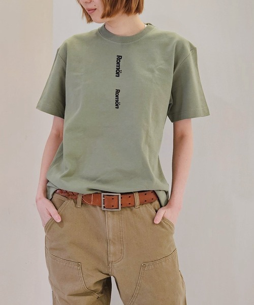Romon tシャツ Organic Cotton T-shirts(Romon×2) レディース