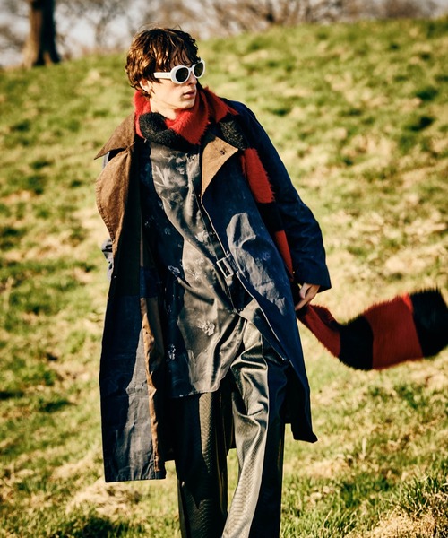 glamb（グラム） チェスターコート M グリーン メンズ : ZOZOTOWN