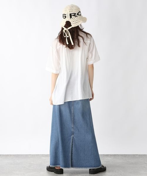JEANASIS ブラウス シャツ サイドタックカイキンシャツ SS
