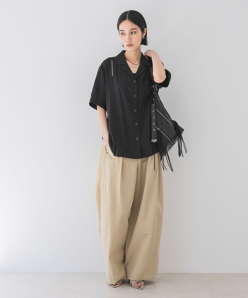 JEANASIS ブラウス シャツ サイドタックカイキンシャツ SS