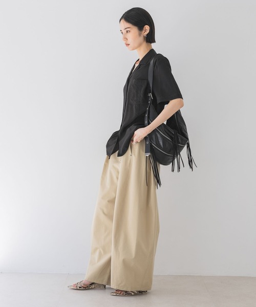 JEANASIS ブラウス シャツ サイドタックカイキンシャツ SS