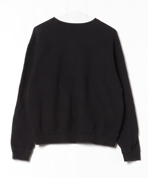 「agnes b.」 スウェットカットソー「Adam et Ropeコラボ」 S ブラック レディース agnes b. 「agnes b.」 スウェットカットソー「Adam et Rope