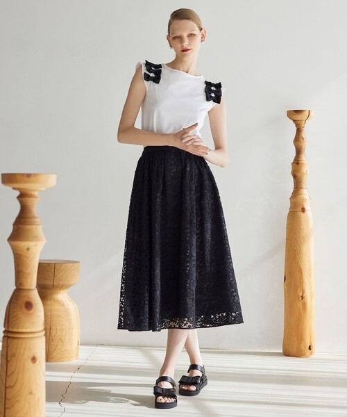 スカート LACE A LA CARTE スカートの画像