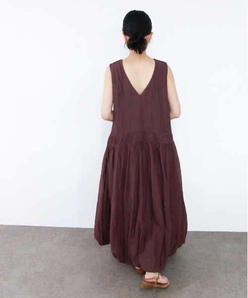 MARILYN MOON タックテクニックシアーコットン2wayバルーンドレス MARILYN MOON(マリリンムーン)｜タックテクニックシアーコットン