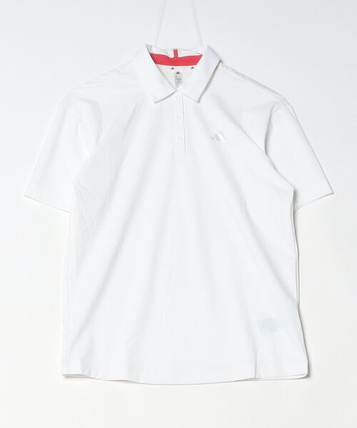 ポロシャツ ポロ アディゼロ バックプリント 半袖シャツ「adidas Golf/アディダスゴルフ」 レディース セール】アディゼロ バックプリント 半袖シャツ【adidas Golf