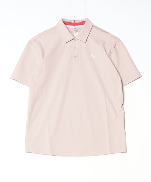ポロシャツ ポロ アディゼロ バックプリント 半袖シャツ「adidas Golf/アディダスゴルフ」 レディース セール】アディゼロ バックプリント 半袖シャツ【adidas Golf