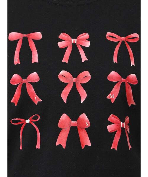 CALNAMUR（カルナムール） tシャツ RIBBON ASSORT TEE/リボンアソートT