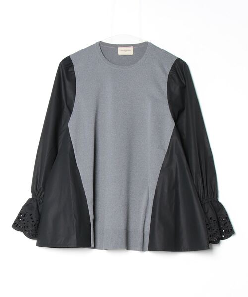 「UNITED ARROWS」 長袖ニット FREE ダークグレー レディース