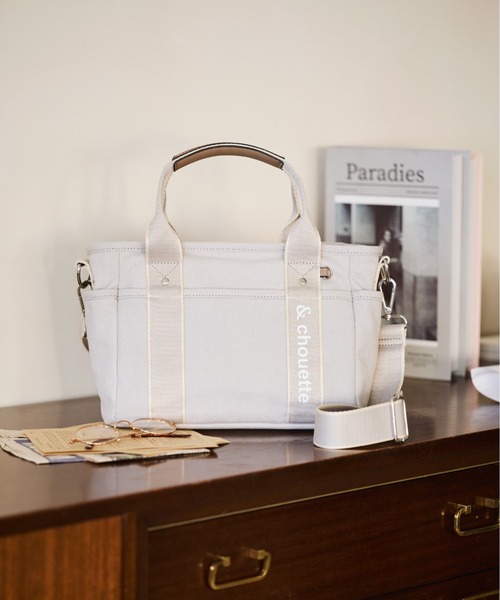 バッグ &chouette & chouette】モノグラム スポーティーラインショルダーバッグ