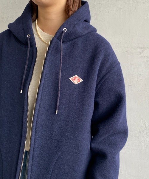 Danton（ダントン） ジップアップブルゾン 40 グレー レディース