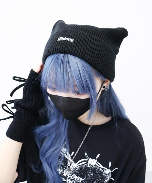 Whinny ニット帽 ニットキャップ Whinny/「予約受付中」くつろぎねこ