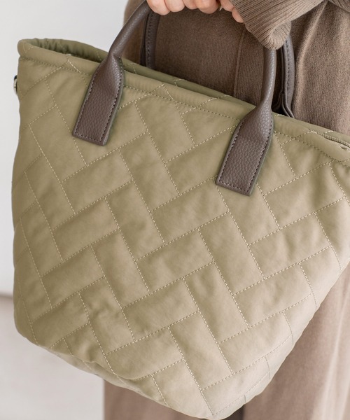 「VitaFelice」 2WAYバッグ FREE ベージュ レディース_画像3