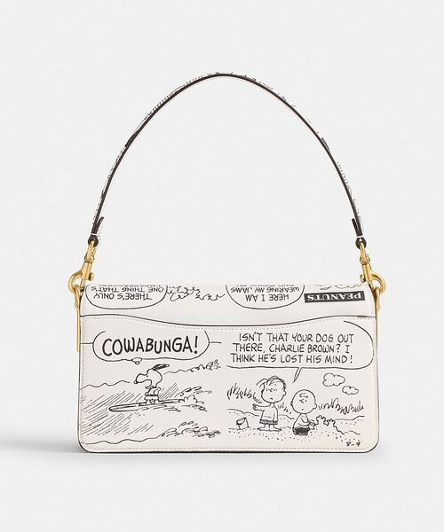 PEANUTS ショルダーバッグ バッグ 「COACH X PEANUTS」タビー